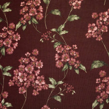 Load image into Gallery viewer, Printed Mesh Jolie Deadstock - Burgundy