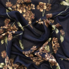 Load image into Gallery viewer, Printed Mesh Jolie Deadstock - Navy