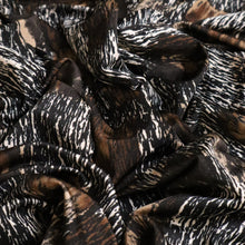 Load image into Gallery viewer, Printed Stretch Knit Deadstock - Static Taupe