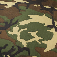 Load image into Gallery viewer, Water-Resistant Polyester Ripstop Deadstock - Camo Khaki