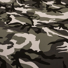 Load image into Gallery viewer, Printed Cotton Heavy Canvas Deadstock - Grey & Black