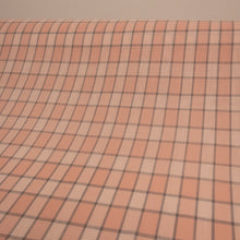Load image into Gallery viewer, Cotton Lawn Check Deadstock - Pink & Grey