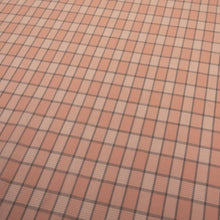 Load image into Gallery viewer, Cotton Lawn Check Deadstock - Pink & Grey