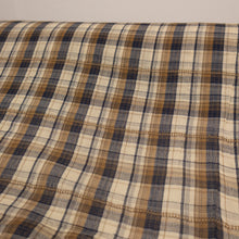 Load image into Gallery viewer, Yarn Dyed Cotton Plaid Voile Deadstock - Charlie Brown