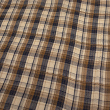 Load image into Gallery viewer, Yarn Dyed Cotton Plaid Voile Deadstock - Charlie Brown