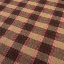 Load image into Gallery viewer, Brushed Cotton Plaid Deadstock 155gsm - Neapolitan