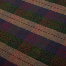 Load image into Gallery viewer, Brushed Cotton Plaid Deadstock - Raisin, Biscuit & Khaki