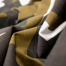 Load image into Gallery viewer, Printed Cotton Ripstop Deadstock - Camo Khaki