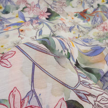 Load image into Gallery viewer, Tencel Nylon Floral Print - Lavender Ice