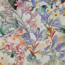 Load image into Gallery viewer, Tencel Nylon Floral Print - Lavender Ice