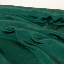 Load image into Gallery viewer, Lightweight Crinkle Satin - Emerald
