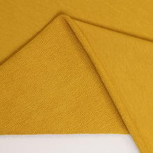 Load image into Gallery viewer, Loop Back Sweatshirt Jersey - Mustard