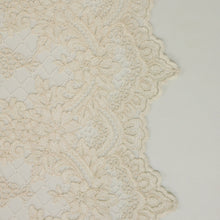 Load image into Gallery viewer, Embroidered Lace Designer End – Lula Vintage Cream