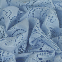 Load image into Gallery viewer, Embroidered Cotton Designer End – Medina Ice Blue