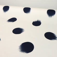 Load image into Gallery viewer, Meteor Spot Cotton Print Deadstock - Navy