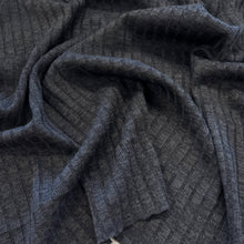 Load image into Gallery viewer, Moxie Wide Rib Knit - Charcoal Mélange