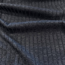 Load image into Gallery viewer, Moxie Wide Rib Knit - Charcoal Mélange