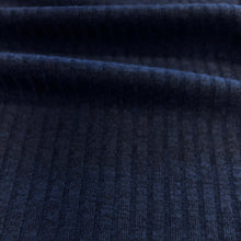Load image into Gallery viewer, Moxie Wide Rib Knit - Midnight Mélange