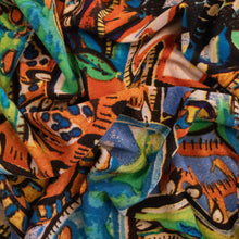 Load image into Gallery viewer, Printed Stretch Knit Deadstock - Brainstorm