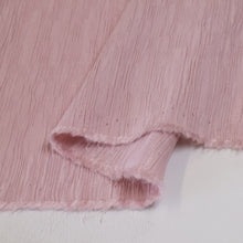 Load image into Gallery viewer, Viscose Crinkle Crepe - Petal Pink