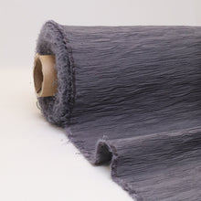 Load image into Gallery viewer, Viscose Crinkle Crepe - Steel