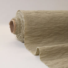 Load image into Gallery viewer, Viscose Crinkle Crepe - Wheat
