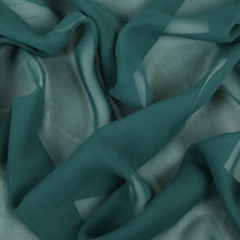 Load image into Gallery viewer, Silk Chiffon Designer End – Plaza Emerald