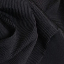 Load image into Gallery viewer, Ribbed Ripple Woven - Black