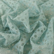 Load image into Gallery viewer, Snowflake Embroidered Mesh - Sky
