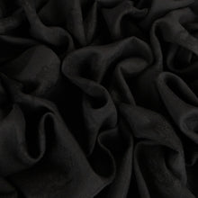 Load image into Gallery viewer, Linen Blend Woven Spot - Black