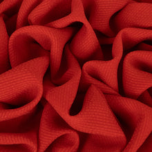 Load image into Gallery viewer, Japanese Sandwashed Cupro Piqué - Red