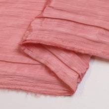 Load image into Gallery viewer, Lightweight Crinkle Satin - Carnation