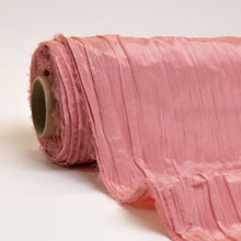 Load image into Gallery viewer, Lightweight Crinkle Satin - Carnation