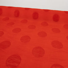 Load image into Gallery viewer, Tencel Nylon Jacquard Spot - Scofield Red
