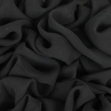 Load image into Gallery viewer, Silk Georgette Deadstock - Black
