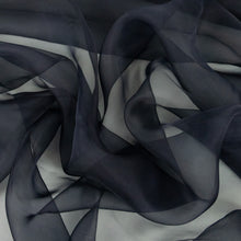 Load image into Gallery viewer, Silk Organza Deadstock - Ink