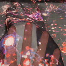 Load image into Gallery viewer, Silk Printed Chiffon Deadstock - Cordero Pink