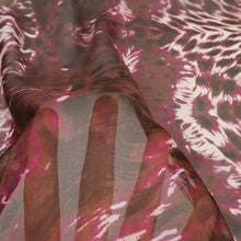 Load image into Gallery viewer, Silk Printed Chiffon Deadstock - Entangled