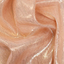 Load image into Gallery viewer, Silk Lurex Jacquard Deadstock - Blush