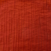 Load image into Gallery viewer, Crinkle Finish Tencel - Brick