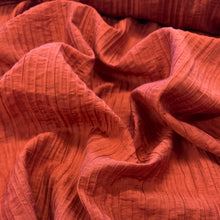Load image into Gallery viewer, Crinkle Finish Tencel - Brick
