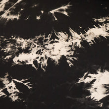 Load image into Gallery viewer, Tie Dye Effect Cotton T-Shirt Knit - Black & White
