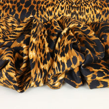 Load image into Gallery viewer, Viscose Velvet Designer End - Leopard
