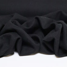 Load image into Gallery viewer, Heavy Washed Finish Cotton Twill - Black
