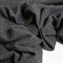 Load image into Gallery viewer, Wide Rib Knit - Charcoal Marle