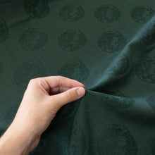 Load image into Gallery viewer, Linen Blend Woven Spot - Forest