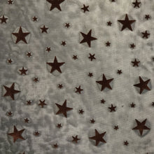 Load image into Gallery viewer, Star Flocked Stretch Mesh - Black/Brown