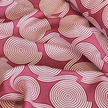Load image into Gallery viewer, Spiral Rayon Challis Print - Pink