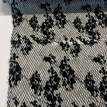 Load image into Gallery viewer, Fiorire Crinkle Chiffon - Black & White