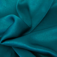Load image into Gallery viewer, Crepe Back Satin - Aqua (Last Chance Colour)